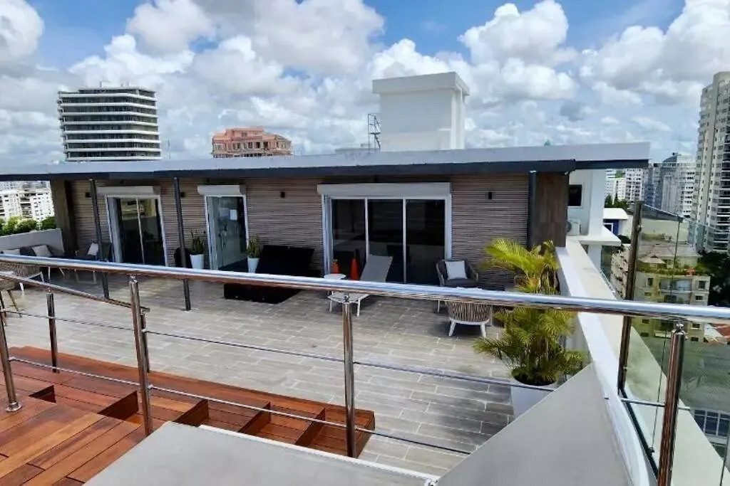 Apartmento En El Corazon De La Ciudad Con Piscina Infinita Y Vista Al Mar Santo Domingo Dominik Cumhuriyeti