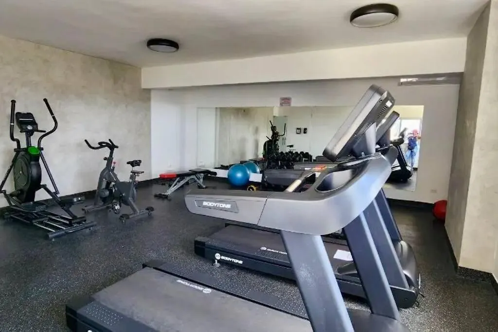 公寓 Apartmento En El Corazon De La Ciudad Con Piscina Infinita Y Vista Al Mar 聖多明哥